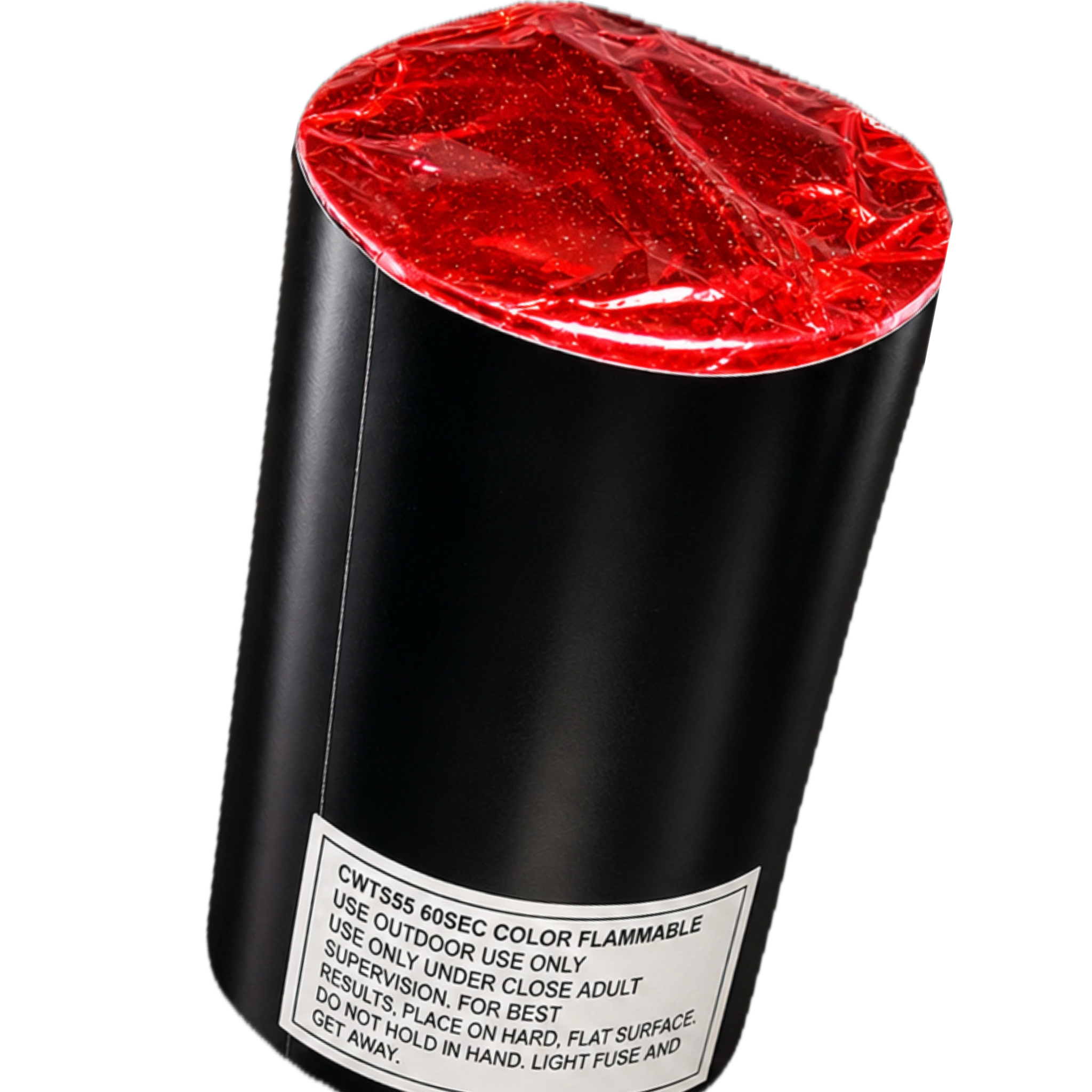 photo-output مشعل رنگی زمینی قرمز - Image 1